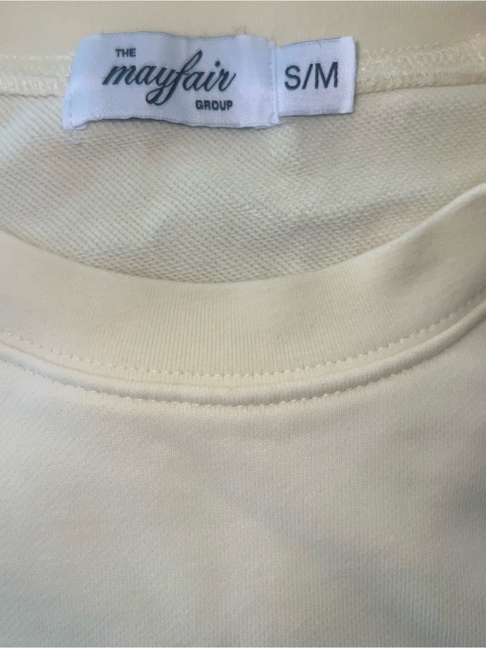 Mayfair Group X Avery Woods Daily Dose Of Love Crewneck S/M Oversized - Picture 4 of 11